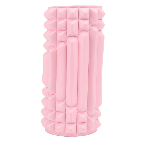 (Pink) Yoga Cervical Pillow 64 Acupressure Points Grey