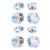 (G42) 8pcs Reusable Nursing Pads 12cm Leakproof 1