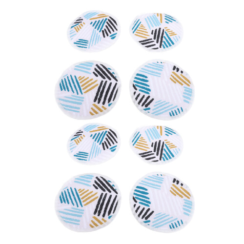 (G42) 8pcs Reusable Nursing Pads 12cm Leakproof