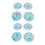 (G47) 8pcs Reusable Nursing Pads 12cm Leakproof 1