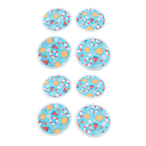 (G47) 8pcs Reusable Nursing Pads 12cm Leakproof