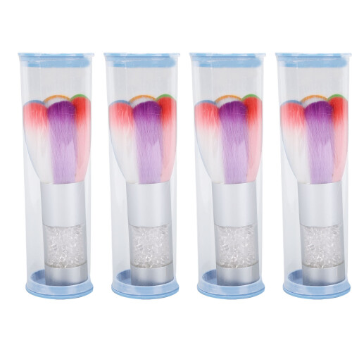 4pcs Nail Art Dust Remover Brush
