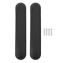 Universal Rollstuhl-Armauflage PU-Leder 10cm Loch