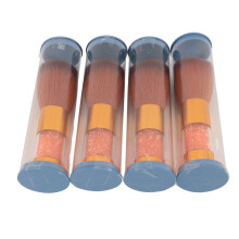 4pcs Nail Art Dust Remover Brush with Rhinestone