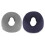 2PCS Memory Foam Massage Bed Pillow Face Down for Beauty Bed 1