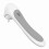 (White) Pulitore Pennelli 3 Vel USB Ricaricabile Bianco 5