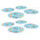 (G47) 8pcs Reusable Nursing Pads 12cm Leakproof 5