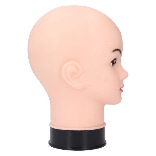 Testa Manichino Calva Silicone per Parrucche 1