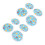 (G47) 8pcs Reusable Nursing Pads 12cm Leakproof 2