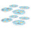 (G47) 8pcs Reusable Nursing Pads 12cm Leakproof 4