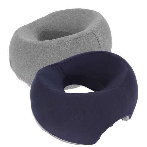 2PCS Memory Foam Massage Bed Pillow Face Down for Beauty Bed 2