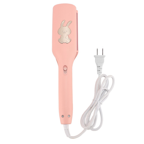 (US Plug) 32mm 2-Barrel Deep Waver Crimper Ceramic EU Plug