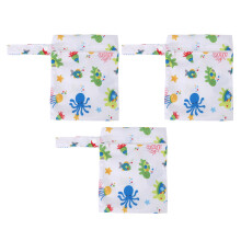 (B17) 3x waterdichte herbruikbare natte-dry tas