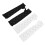Lady Half Finger Sunscreen Sleeve Lace Breathable UV Black 5