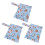 (B27) 3pcs Waterproof Reusable Cloth Diaper Bag Zipper 5