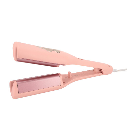 (US Plug) 32mm 2-Barrel Deep Waver Crimper Ceramic EU Plug 2