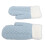 Doppelseitige Strick-Wellness-Fingerhandschuhe für Damen 4
