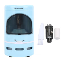 (Blue) Electric Pencil Sharpener w/ Handheld Vacuum Pink