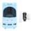 (Blue) Electric Pencil Sharpener w/ Handheld Vacuum Pink 1
