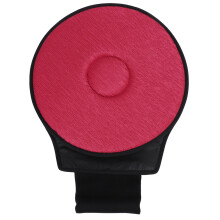 (Wine Red) Cuscino girevole 360 memory per auto anziani