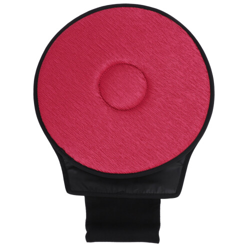 (Wine Red) Cuscino girevole 360 memory per auto anziani