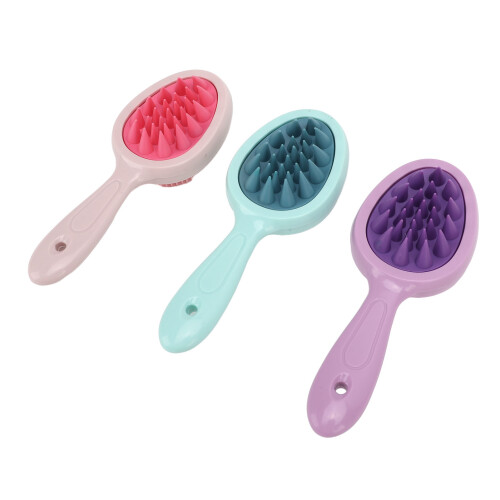 3PCS Double Sided Massage Shampoo Brush 2