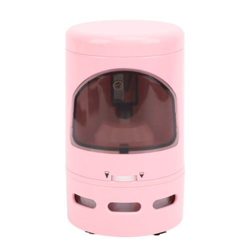 (Pink) Electric Pencil Sharpener w/ Handheld Vacuum Pink 1
