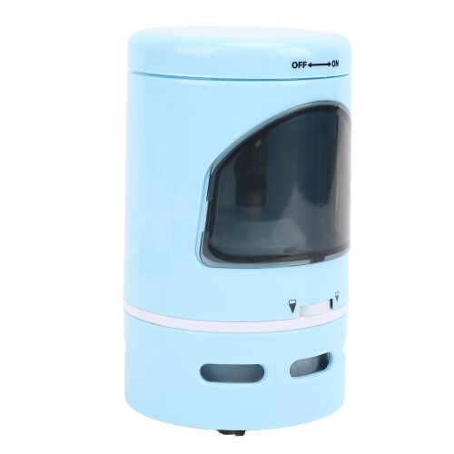 (Blue) Electric Pencil Sharpener w/ Handheld Vacuum Pink 2