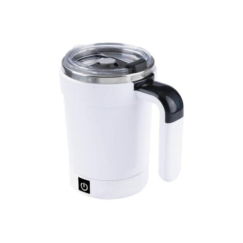 Practical Travel Mug with Intelligent Temperature Control, Automatic Stirring, One Size Portable Coffee and Protein Shake Cup