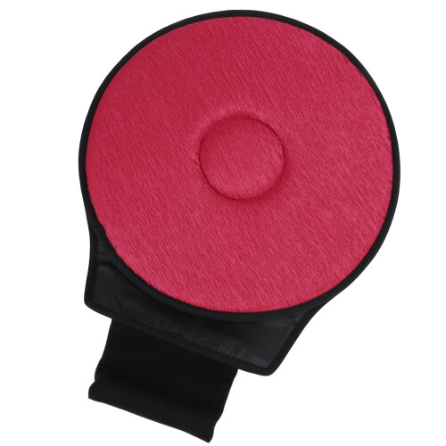 (Wine Red) Cuscino girevole 360 memory per auto anziani 2