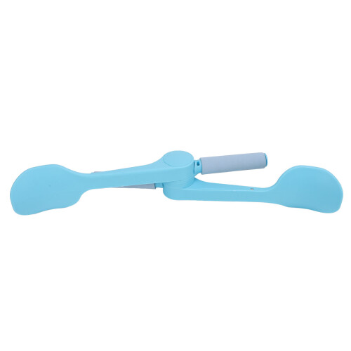 (Blue) Portable ABS Cotton Arm Exerciser Shoulder Back Toner