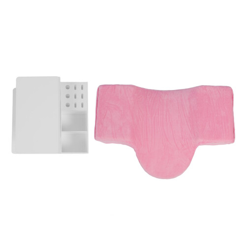 Rosa U-vormig Kussen voor Wimperextensions