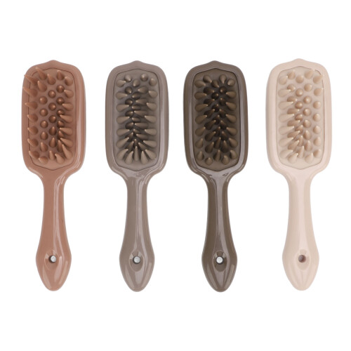 4 Spazzole Shampoo Massaggio Testa Sgriglianti