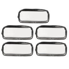 5Pcs Clear Portable Makeup Bag Organizer Toiletry for Travel