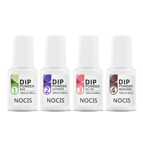 NOCIS Kit Dip Base Top Coat Attivatore 10ml*4