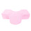 (Pink) U-Shaped Memory Foam Lash Pillow Pink 1