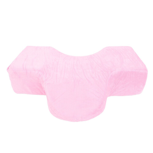 (Pink) U-Shaped Memory Foam Lash Pillow Pink