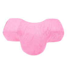 (Rose Red) U-Shaped Memory Foam Lash Pillow Pink