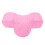 (Rose Red) U-Shaped Memory Foam Lash Pillow Pink 1