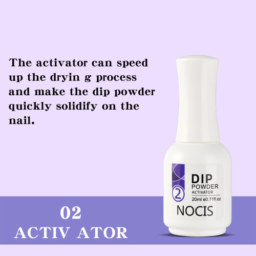 NOCIS Kit Dip Base Top Coat Attivatore 20ml*4 2