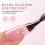 5 Colors Soft Gel Nail Tips Pre-applied Base Coat 15 Sizes DIY 5