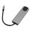 5-in-1-Type-C-Hub: 2xUSB 3.0, 4K@30Hz, RJ45, PD 4