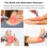 Handheld LED Light Therapy Red Blue Light Acne Pores Adjustable 4