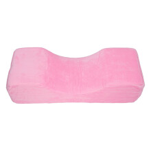 Wimper Kussen Memory Foam U-vorm Zacht Roze