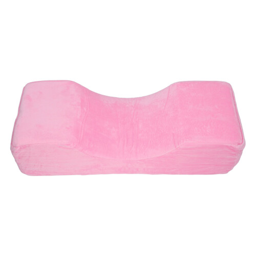 Wimper Kussen Memory Foam U-vorm Zacht Roze