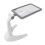 (White) Loep met Licht 48 LEDs 2.5X Verstelbaar 2