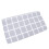 Grijs Plaid Wig Kussen Foam Positie 3