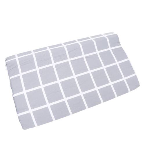 Grijs Plaid Wig Kussen Foam Positie 2