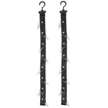 Hockey Drying Rack 2-Pack, Hockey Gear Organizer, Portable Hanging Straps Hanger, Sturdy Storage