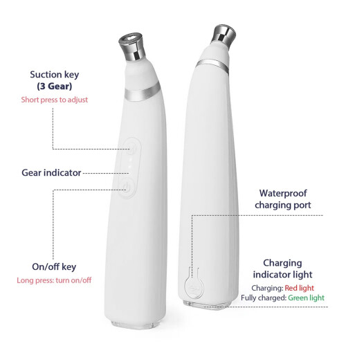 Diamant Peeler Zuiger 500mAh 2